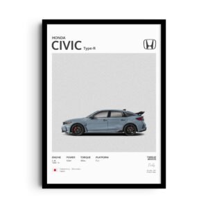 Honda Civic Type R FL5 Sonic Gray Pearl
