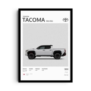 Toyota Tacoma TRD Pro N400 Ice Cap White Black Roof