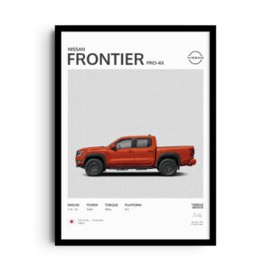 Nissan Frontier Pro-4X D41 Afterburn Orange