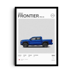Nissan Frontier Pro-4X D41 Bluestone Pearl