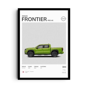 Nissan Frontier Pro-4X D41 Citrus Strike Lime Green