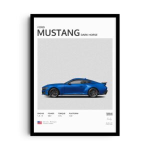 Ford Mustang Dark Horse S650 Grabber Blue Metallic