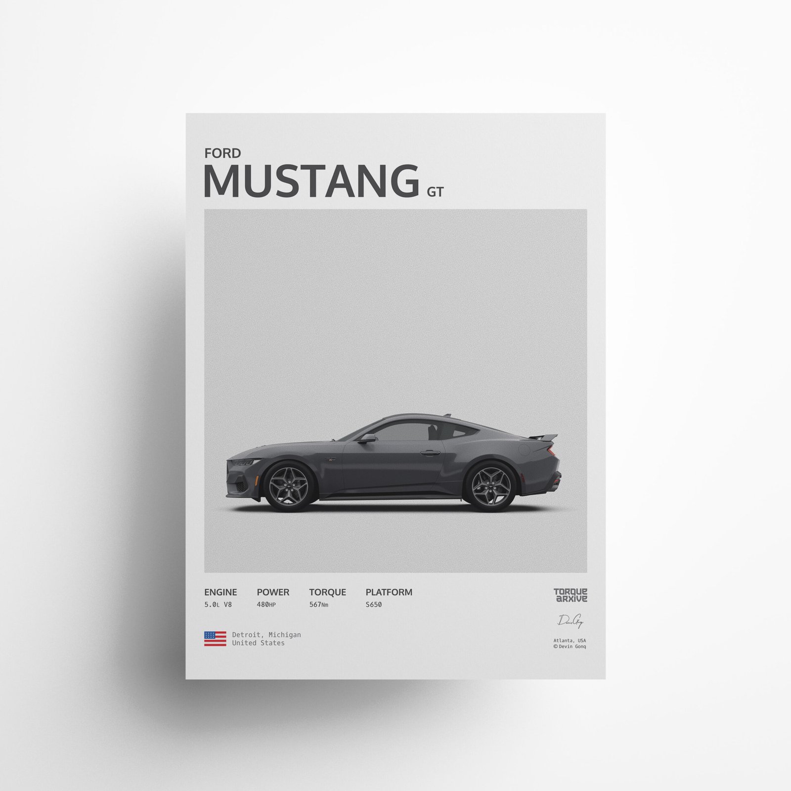 Poster Mockup 18 by Minimal Mockups