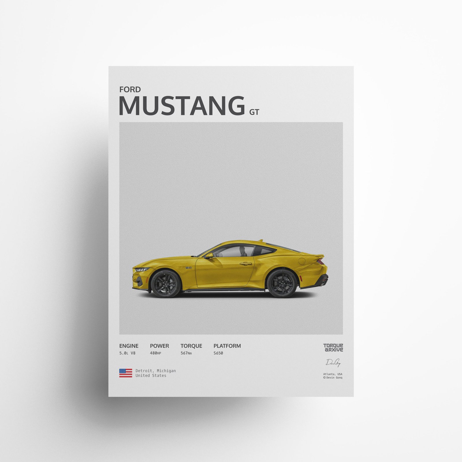 Poster Mockup 18 by Minimal Mockups