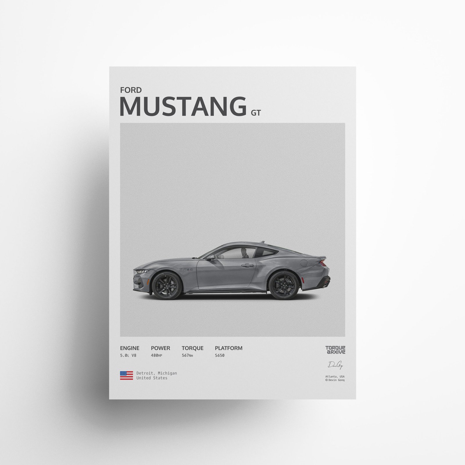 Poster Mockup 18 by Minimal Mockups