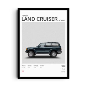 Toyota Land Cruiser 80 Series Dark Emerald Green Pearl
