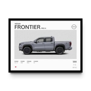 Nissan Frontier Pro-X D41 Boulder Gray Horizontal