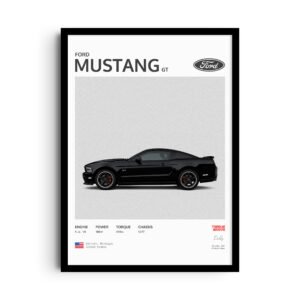 Ford Mustang GT S197 Black