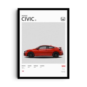 Honda Civic SI Coupe FC3 Rallye Red